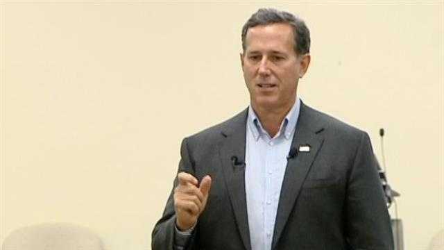 Rick Santorum makes stop in Upstate