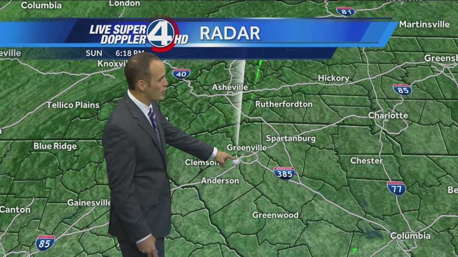 Very dry weather continues for the Upstate and Western North Carolina
