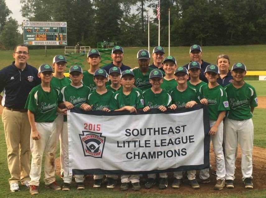 Northwood Little League Southeast Regional Champs!