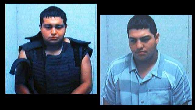 Jesus Arizmendi and Jose Arizmendi: accused of hacking a man to death 