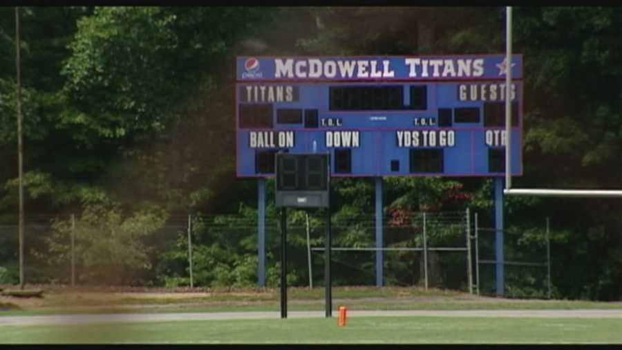 Two teenagers from McDowell High School charged with assaulting a teammate in the locker room