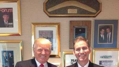 Donald Trump and Brad Thomas