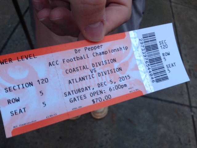 Clemson students camp out for ACC championship tickets