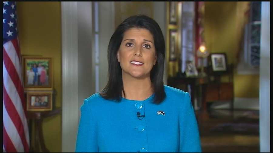 Gov. Nikki Haley delivers Republican response to President Obama's final State of the Union address.