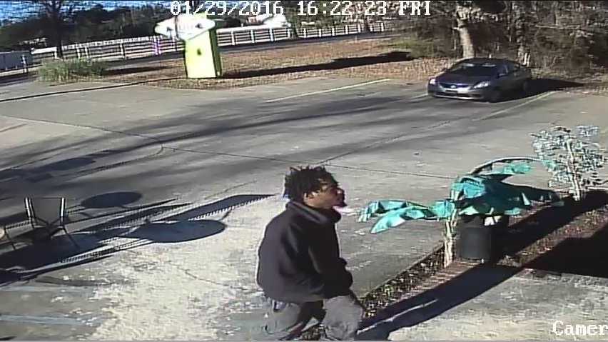 Police released this image of a second armed robbery suspect from an incident at Club 100 in Greenville.