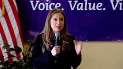 Chelsea Clinton campaigned for her mother at Converse College 