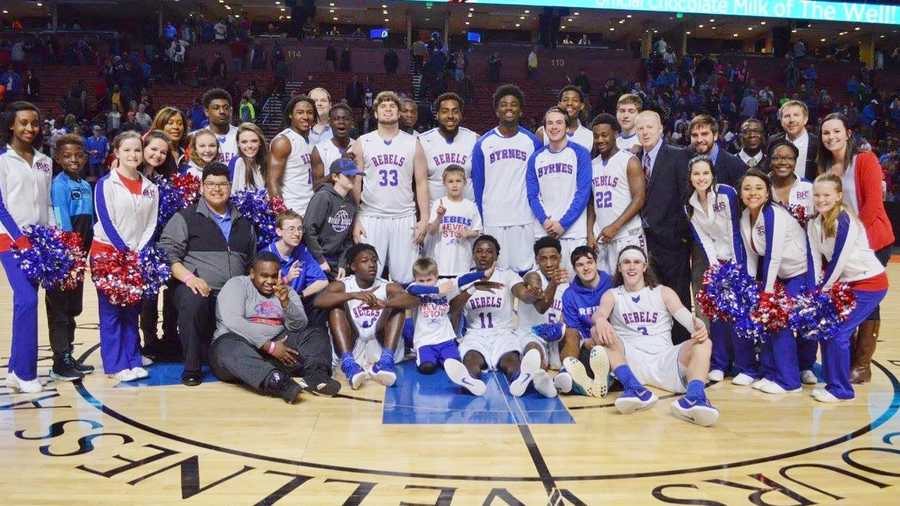 The Byrnes boys' basketball team will compete for state championship Friday. 