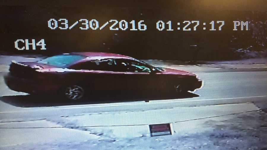 Spartanburg County investigators say someone in this car threw trash out the window in the Fairforest area.