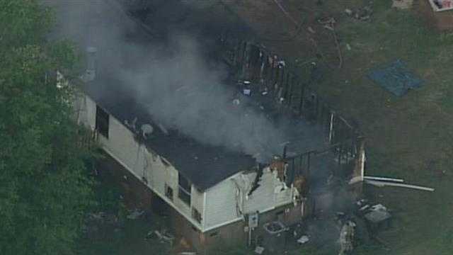 Sky 4 Pictures Greenwood County House Fire