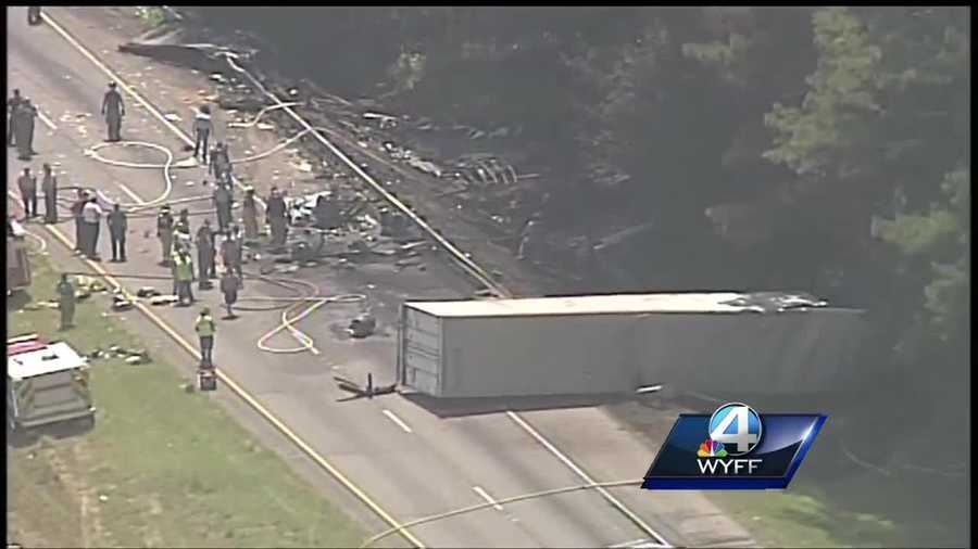 Driver Killed In Fiery Tractor Trailer Crash On I 85 Identified 2150