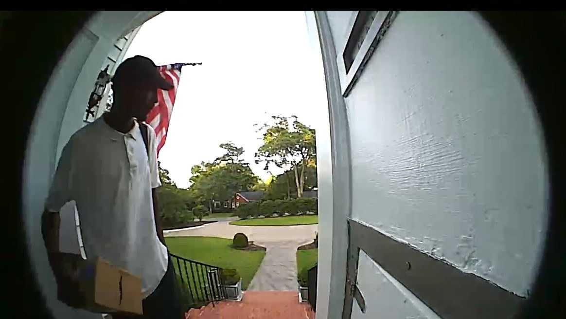 Man caught on camera stealing package from porch of Greenville home ...