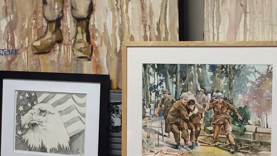 An online art auction will benefit Upstate Warrior Solution.
