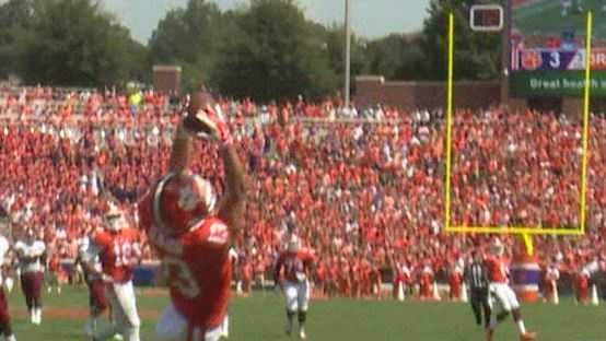 Clemson Wr To Miss A Few Weeks Due To Injury