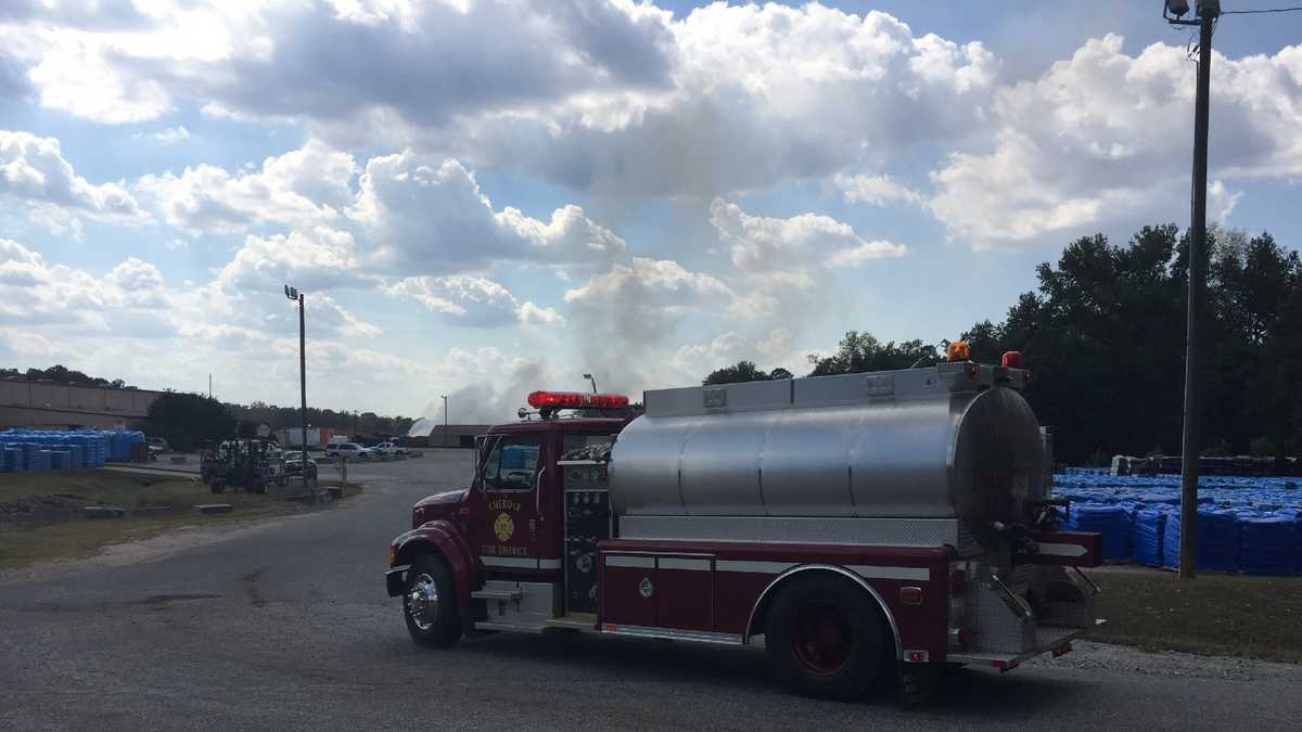 Multiple fire stations respond to mulch fire