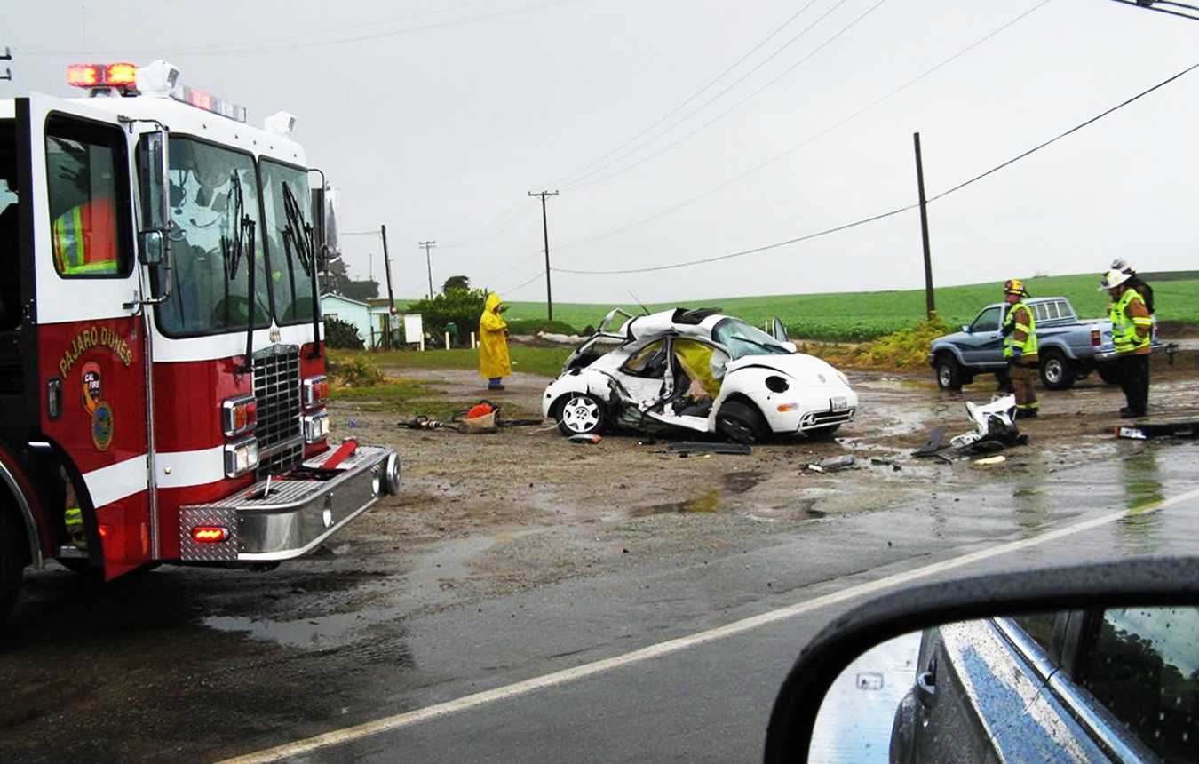 PHOTOS: Major Crashes On The Central Coast