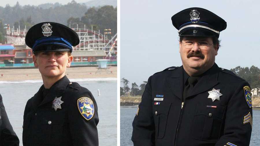 Sgt. Butch Baker and Det. Elizabeth Butler were the first Santa Cruz Police Department officers to be killed in the line of duty.