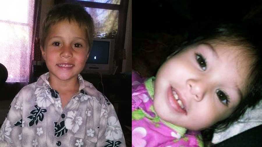 Shaun, 6, and Delylah, 3, were found dead in a storage locker in Redding, Calif.