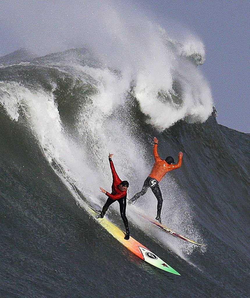 Nic Lamb of Santa Cruz wins Titans of Mavericks