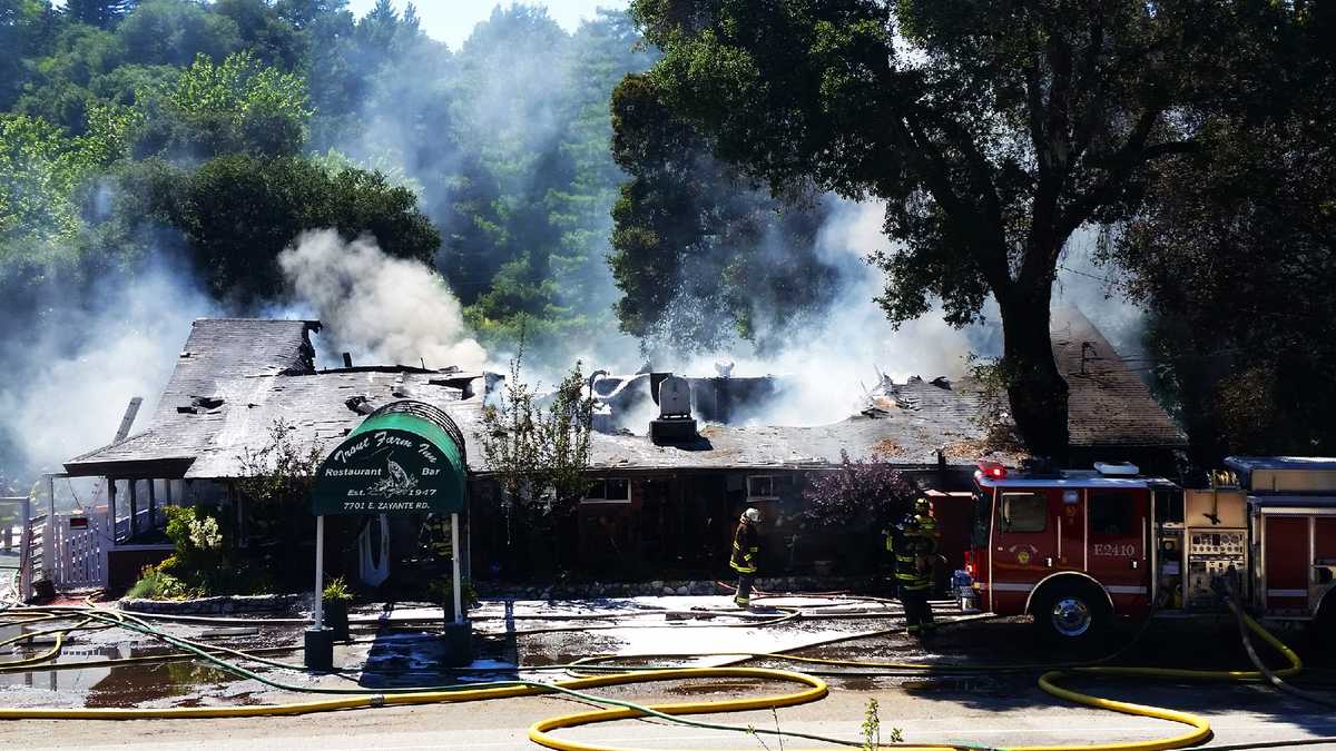Cause of Felton Trout Farm Inn fire still unclear