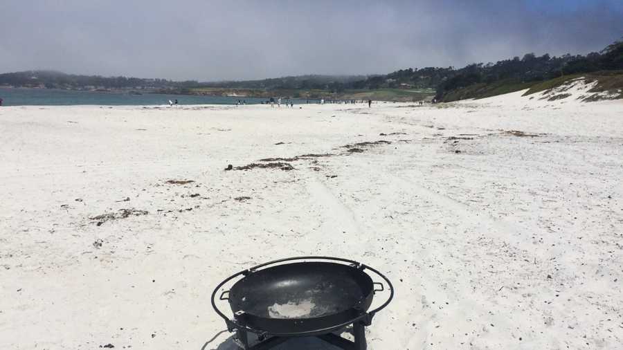 Carmel Installs Beach Fire Pits Following Controversy