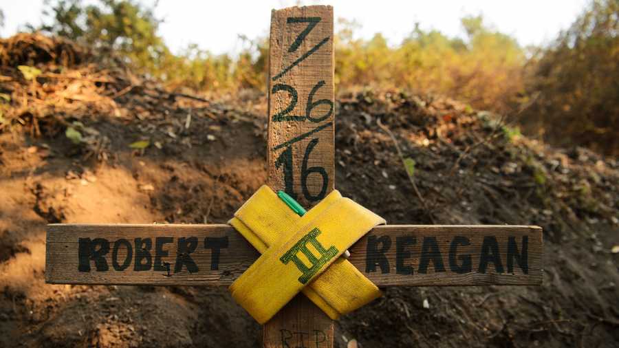 A bulldozer operator, Robert Oliver Reagan III, was killed on July 26 while fighting the Soberanes Fire. Cal Fire said the bulldozer rolled on steep terrain at night.