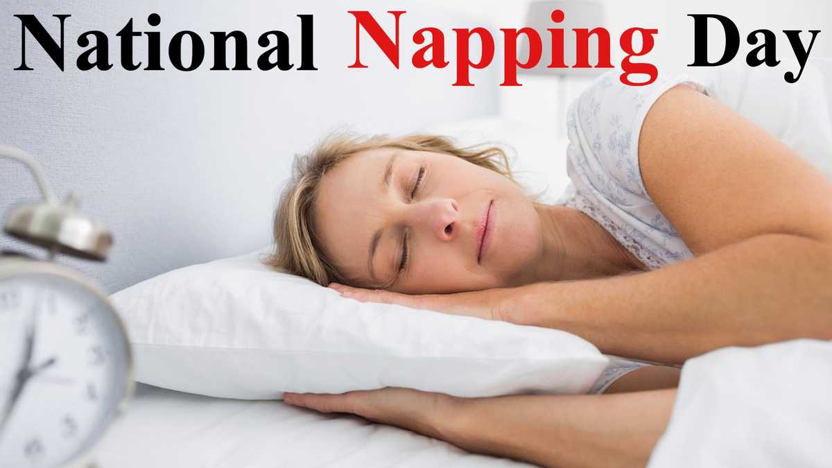 Feeling tired? Rest easy, it's National Napping Day