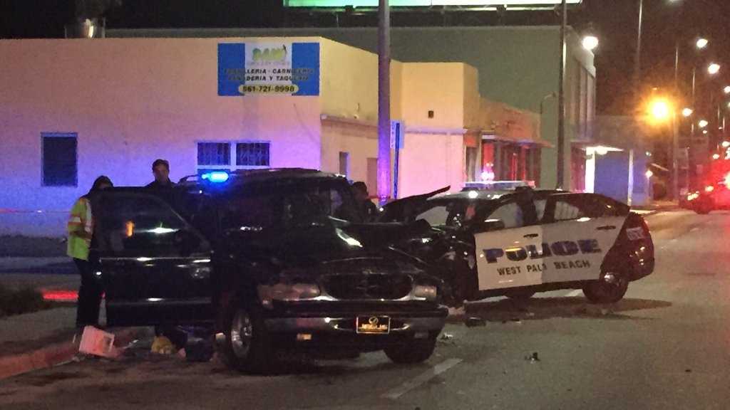 Serious crash involving 2 children in West Palm Beach