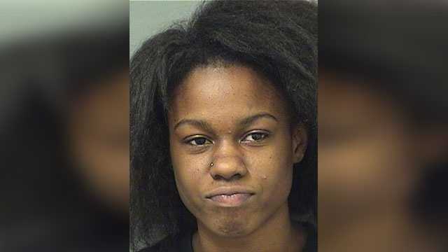 Shaley Davis Woman accused of nearly yanking baby's arm out of socket