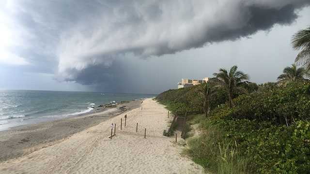 Location: Lifeguard tower at Carlin Park in Jupiter, Fla.Photo courtesy of Lieutenant Don May of Palm Beach County Ocean Rescue.