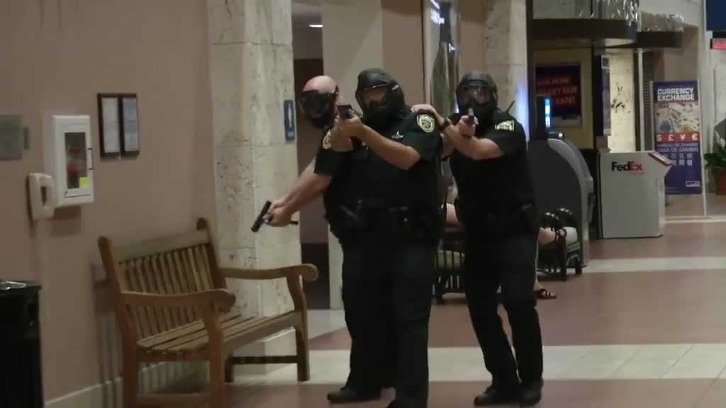PBSO participate in active shooter training