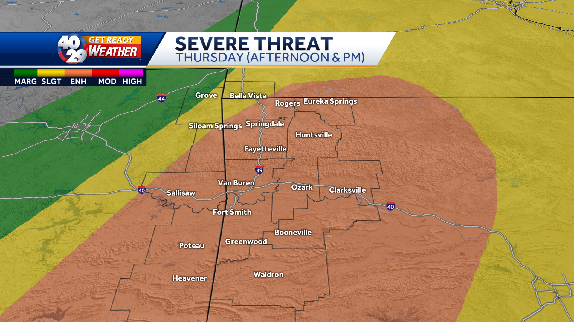 Tornadoes, hail, high winds & flash flooding possible Thursday - Vimarsana News