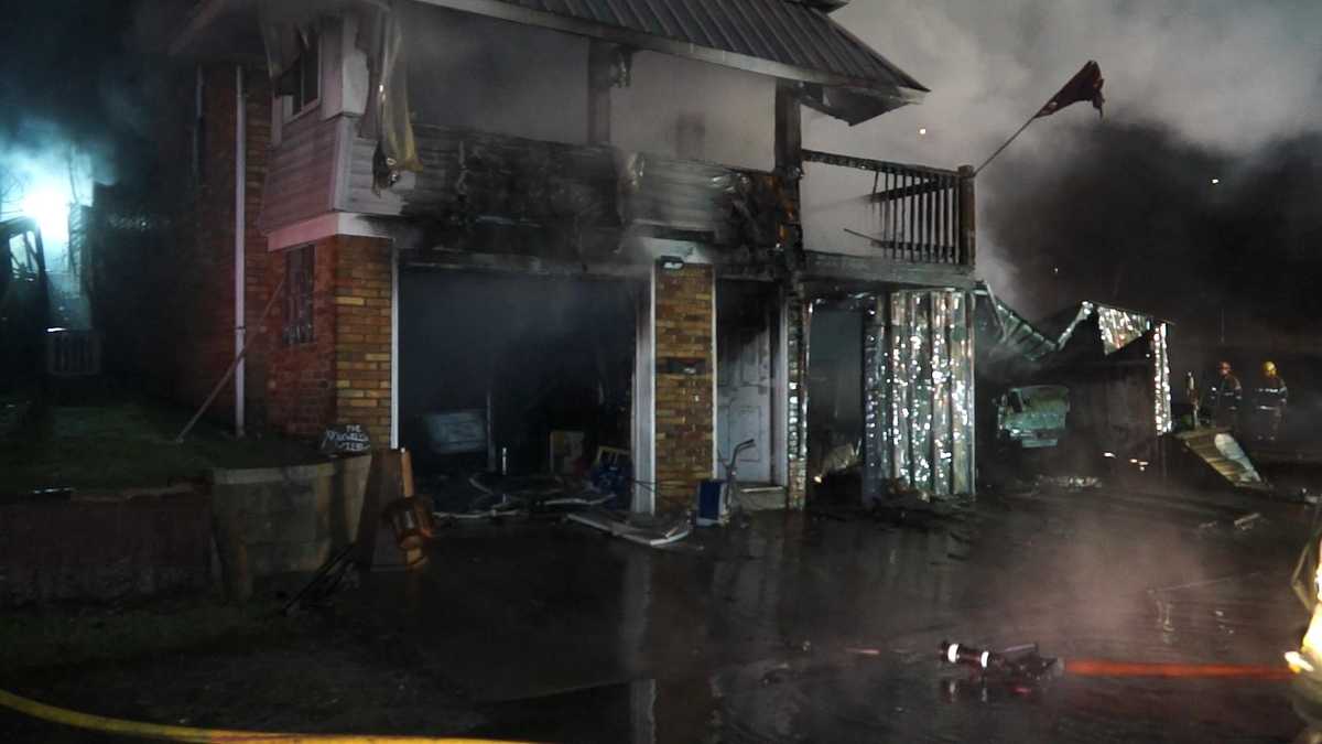 Fire tears through home in Armstrong County