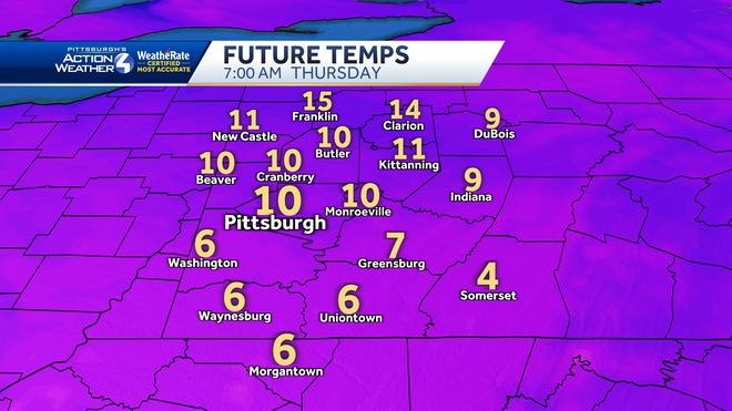 Impact Day Wednesday: Snow showers, flurries and cold temperatures in ...