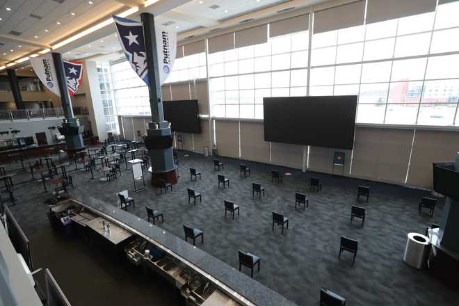 Putnam Club Lounge at Gillette Stadium - in Foxborough, MA