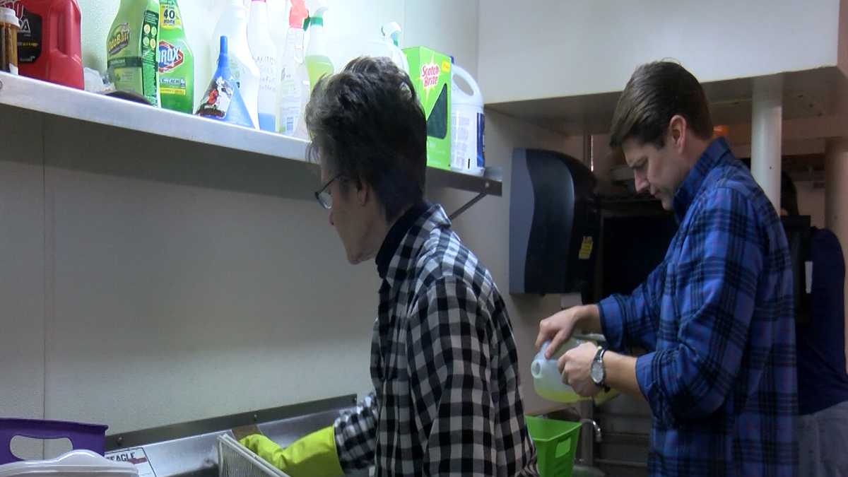 Volunteers clean up Plattsburgh soup kitchen in honor of MLK