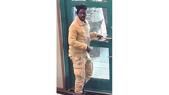Baltimore Bank Robbery Suspect