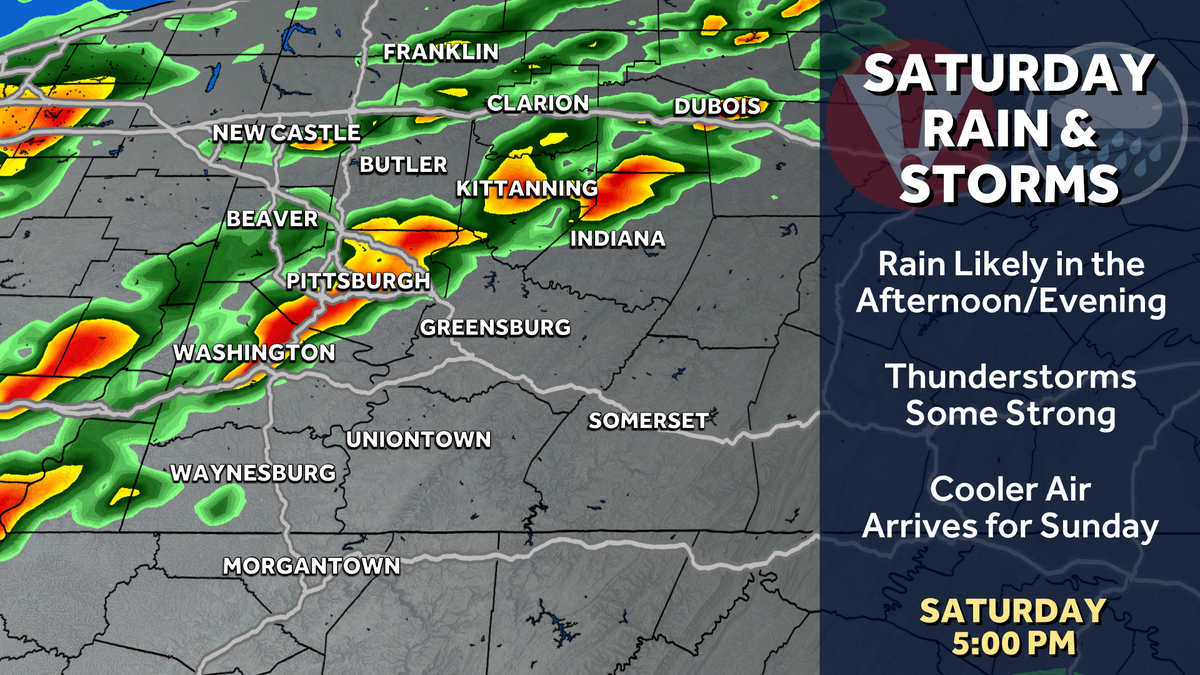 Severe Weather Alert Day Saturday for late day storms