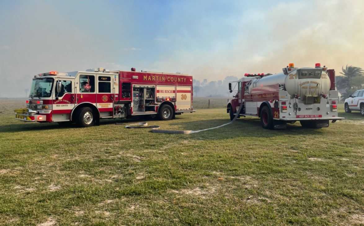 250 Acre Wildfire In Martin County Contained Officials Say   031721 Fire In Mco Jpg 1616019050 