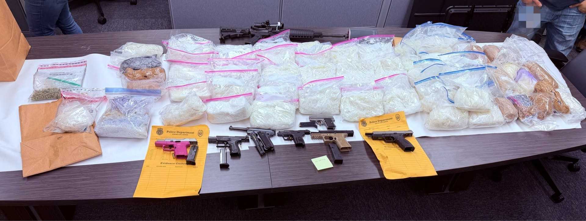 kmbc.com - Nick Sloan - Police say major meth bust highlights scale of drug trafficking in Kansas City, Kansas