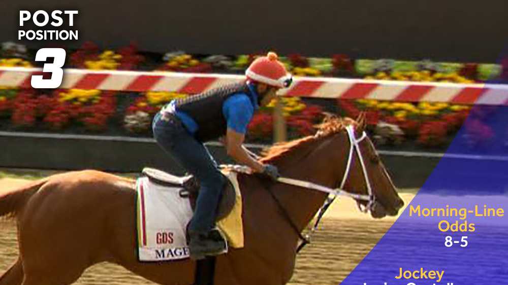 PHOTO: Infamous Marlins fan spotted at Preakness finish line