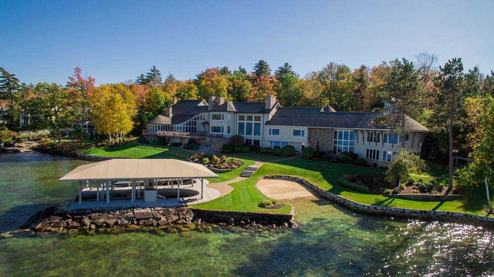 Remarkable home for sale Lake Winnipesaukee for 9.5M