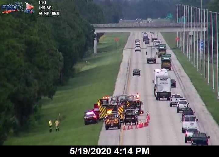 One Dead After Car Hits Tree On I-95 In Martin County