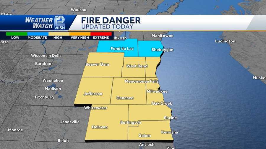 Burn bans issued as Wisconsin fire dangers increase