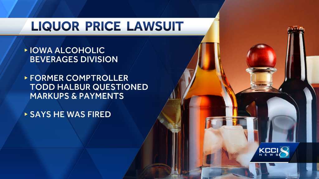 Lawsuit Iowa illegally marked up liquor prices for years