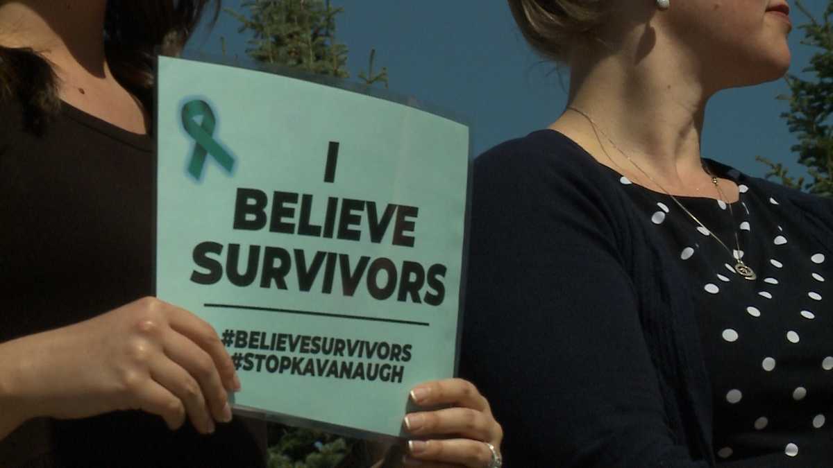 Sexual Assault Survivors Respond To Kavanaugh Allegations With Rally At Nebraska State Capitol