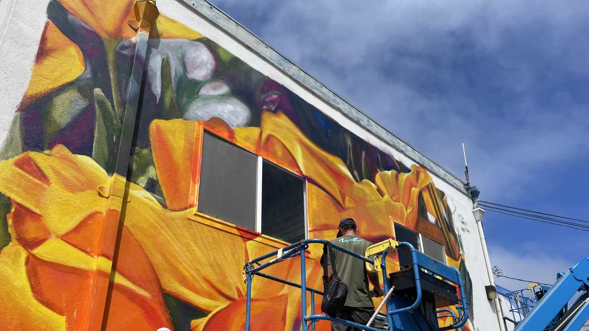 International artists help paint Sand City's West End