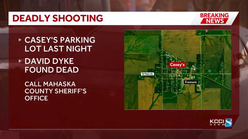 Iowa man found dead after apparent shooting in Casey's parking lot