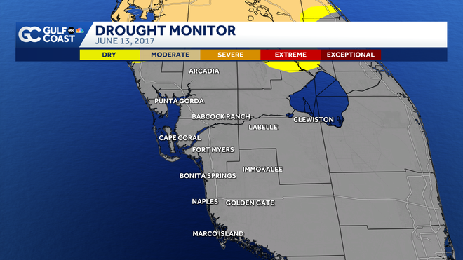Southwest Florida now experiencing worst drought in 25 years