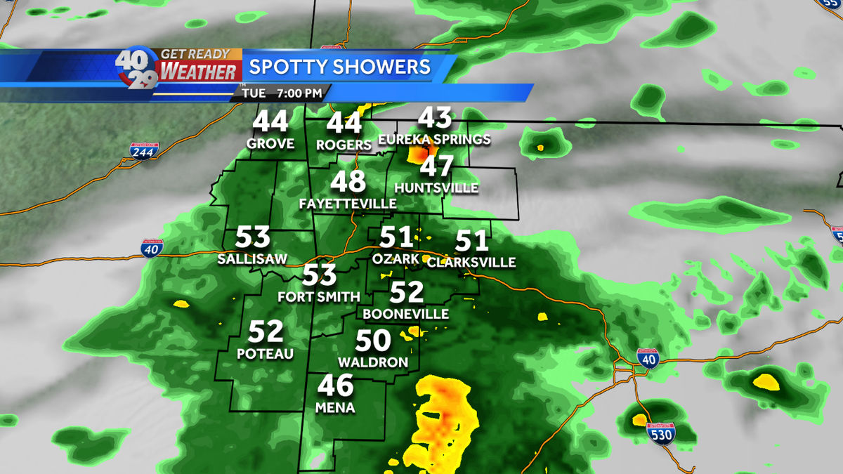 Halloween Forecast: Light rain showers possible