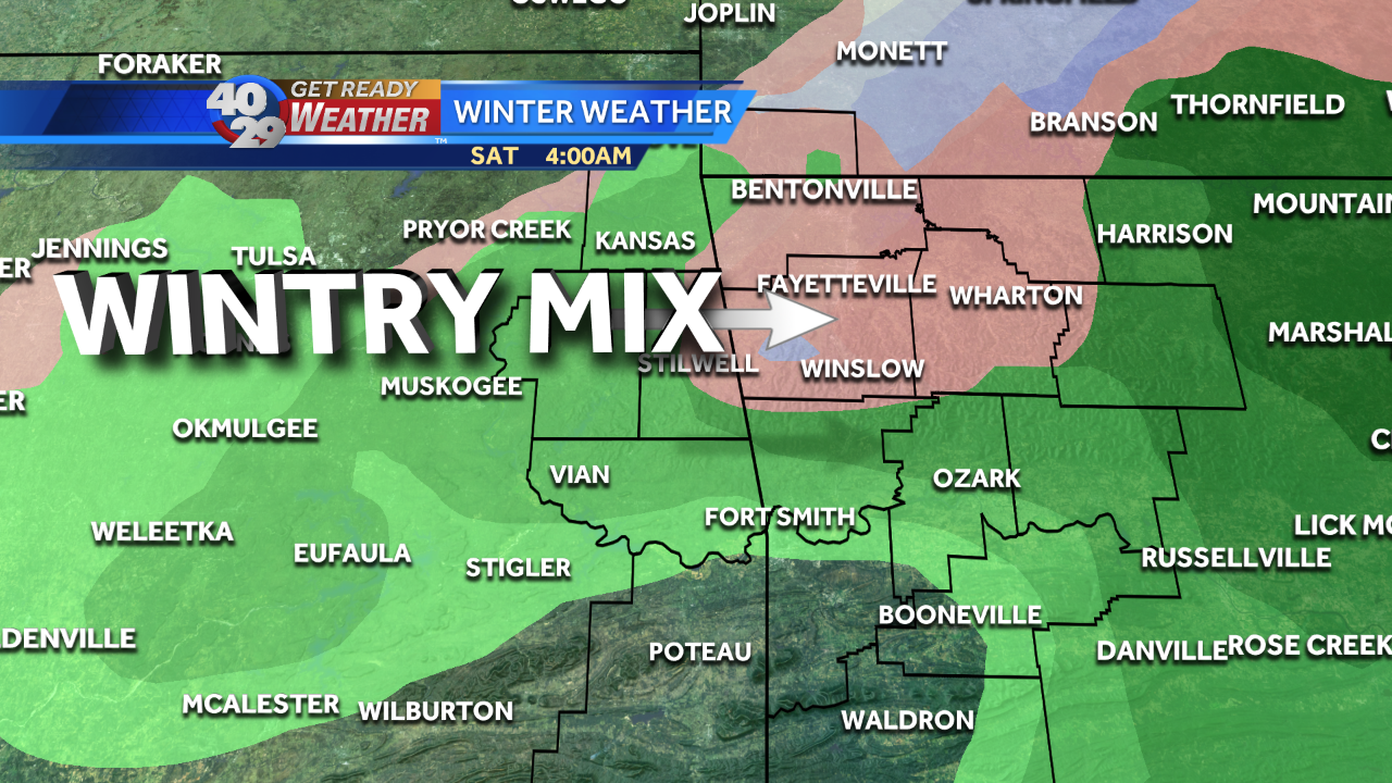 Wintry Mix Likely Friday Night